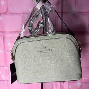 London Fog Women's Mint Green Crossbody Bag